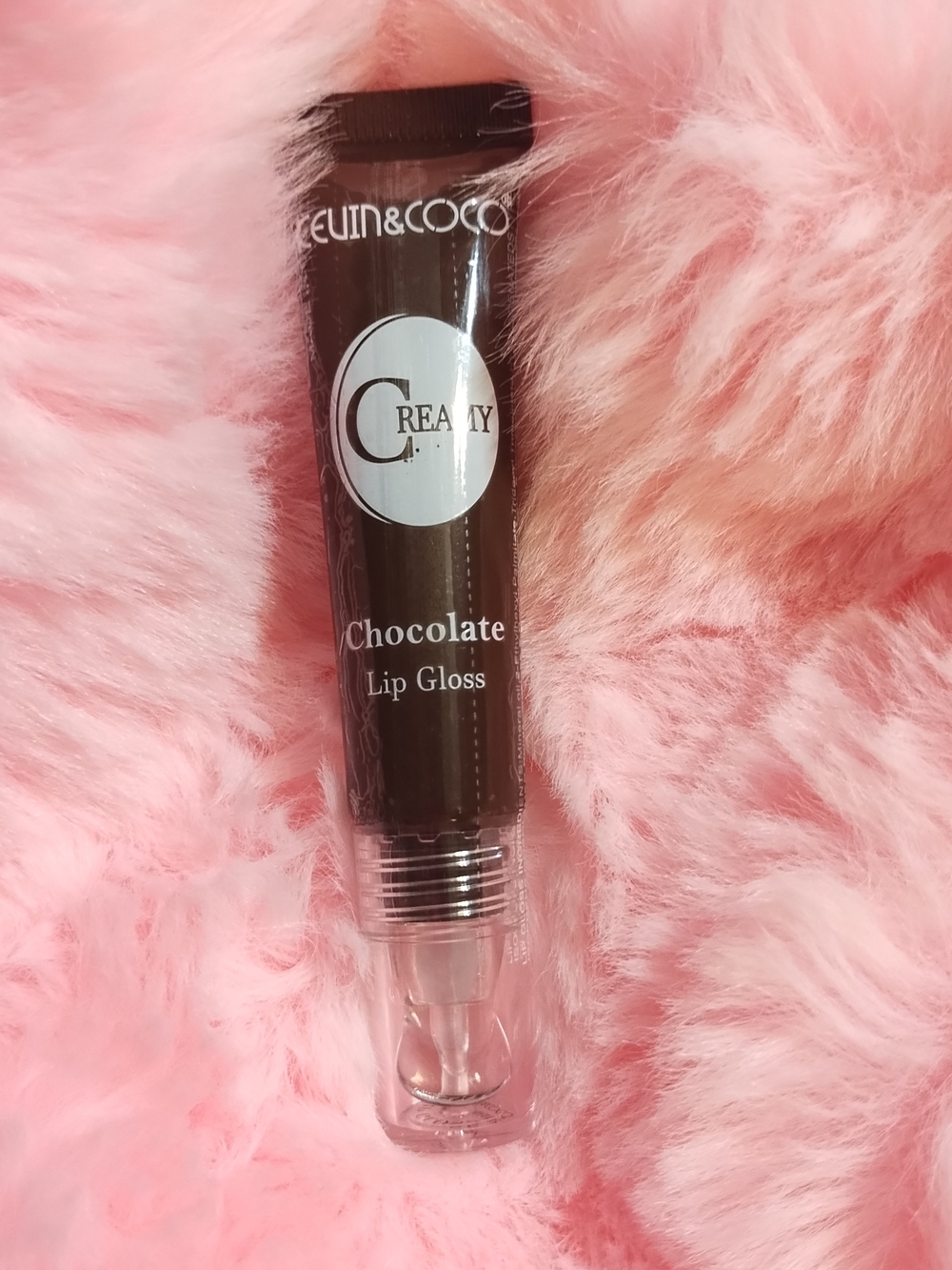 Creamy Chocolate Lip Gloss - Rich Brown Shine